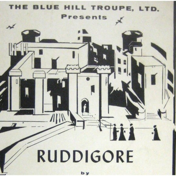 Blue Hill Troupe Program 1957 Ruddigore Opera Witch Curse Gilbert and Sullivan - Picture 2 of 6